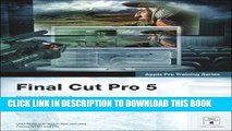 New Book Apple Pro Training Series: Final Cut Pro 5 by Weynand, Diana (2005) Paperback