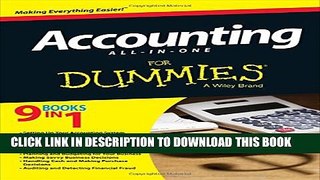 New Book Accounting All-in-One For Dummies