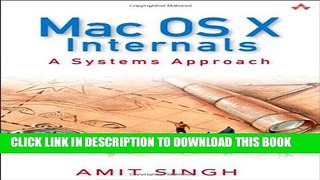 Collection Book Mac OS X Internals: A Systems Approach