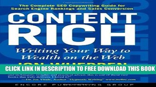 New Book Content Rich: Writing Your Way to Wealth on the Web