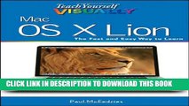 New Book Teach Yourself VISUALLY Mac OS X Lion