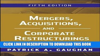 Collection Book Mergers, Acquisitions, and Corporate Restructurings