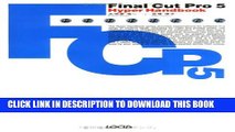 New Book Final Cut Pro 5 Hyper Handbook