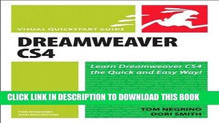 Collection Book Dreamweaver CS4 for Windows and Macintosh: Visual QuickStart Guide