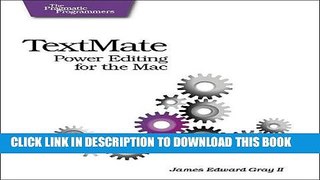 Collection Book TextMate: Power Editing for the Mac