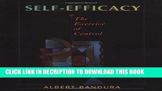 [PDF] Self-Efficacy: The Exercise of Control Full Colection