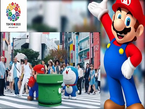 [FULL HD] Abe Mario -Japanese prime minister Shinzo Abe - at the Closing Ceremony Rio 2016