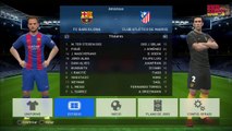 Renega Demo: PES 17 - Barcelona x Atlético de Madrid (PS3)