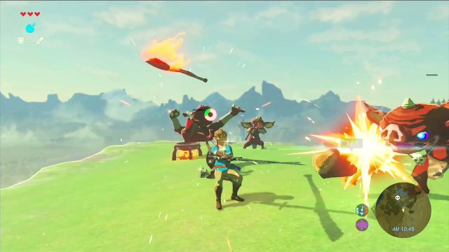 The Legend of Zelda Breath of the Wild - Présentation des armes