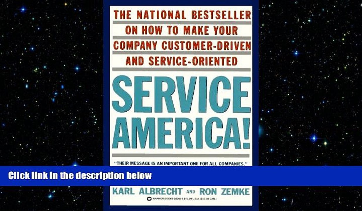 READ book  Service America!: Doing Business in the New Economy  DOWNLOAD ONLINE