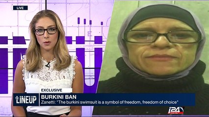 Zanetti : 'I did not produce the burkini swimsuit to symbolize anything to do with Muslim or Islam' .....