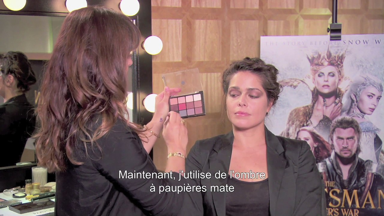 Le "smokey eyes" façon Reine des glaces