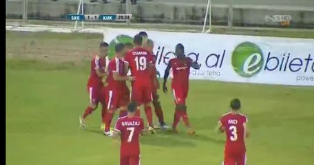 Goal - Skenderbeu 1-1 Kukesi - 24-08-2016