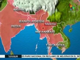 Sismo de Myanmar se sintió también en Nepal, Bangladesh y Tailandia