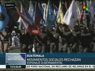 Activistas guatemaltecos denuncian espionaje desde el gobierno