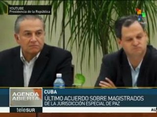 Colombia: Estado-FARC acuerdan crear tribunal especial posconflicto