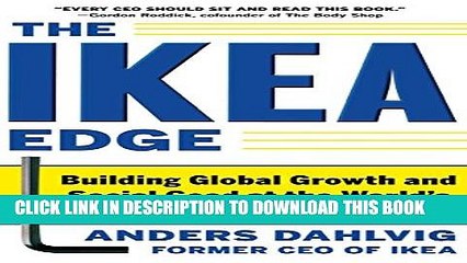 New Book The IKEA Edge: Building Global Growth and Social Good at the World s Most Iconic Home Store