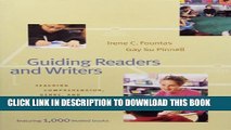 New Book Guiding Readers and Writers (Grades 3-6): Teaching, Comprehension, Genre, and Content
