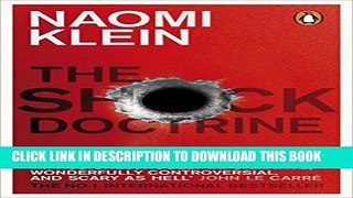 New Book Shock Doctrine: The Rise of Disaster Capitalism