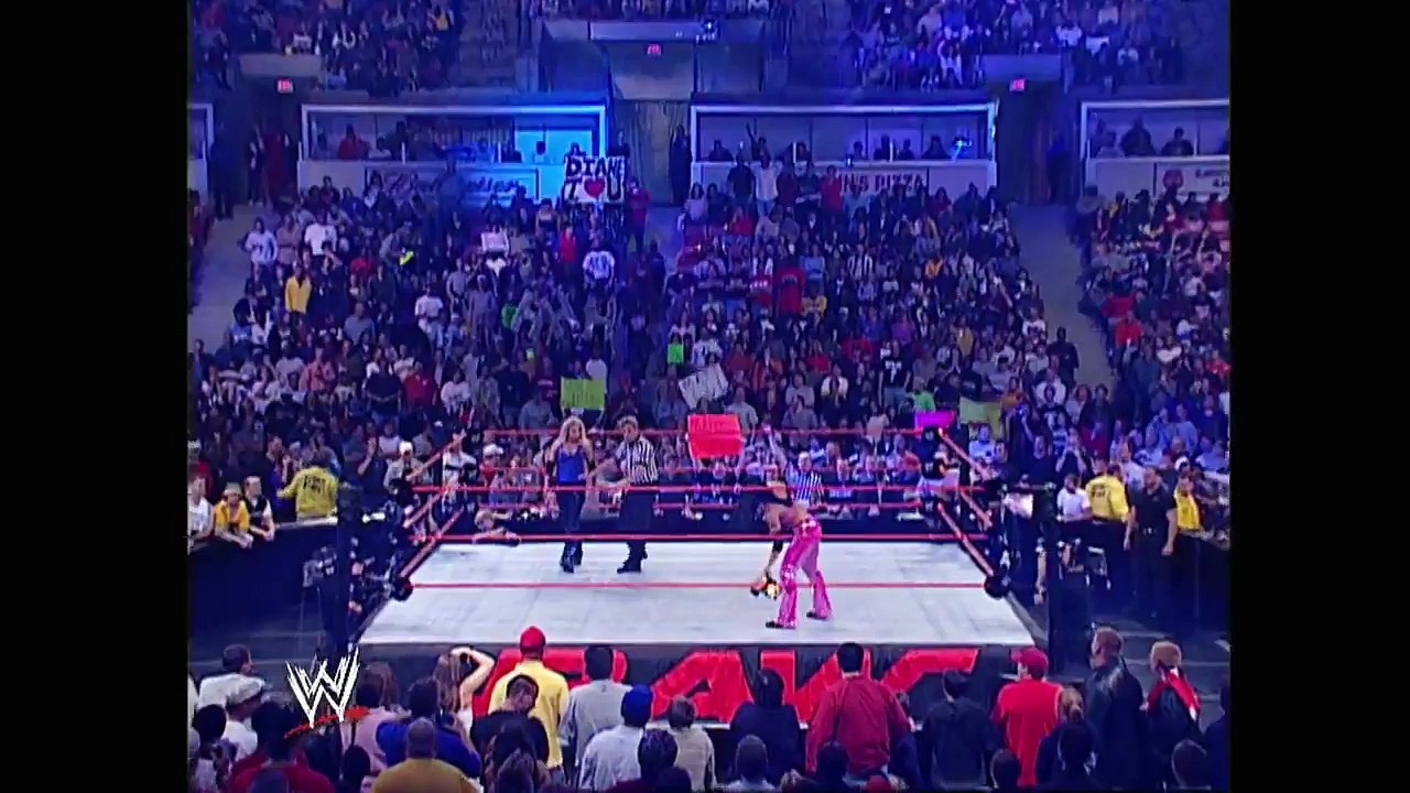 Trish Stratus vs Victoria Womens Title Match Raw 11.25.2002
