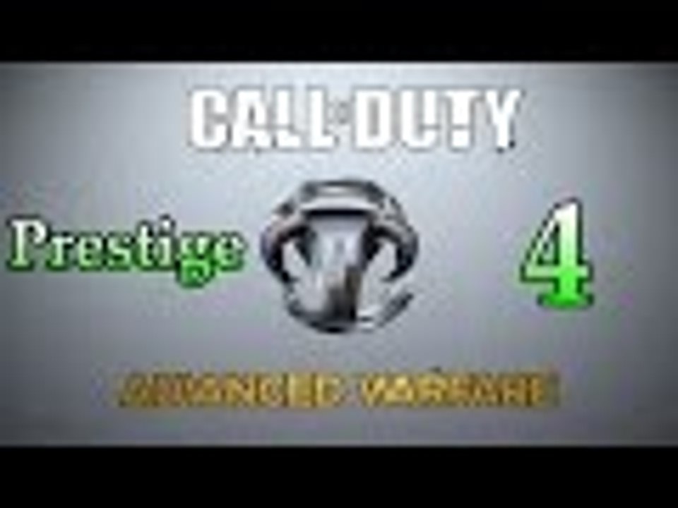 "Leveling Up Fast" - Prestige Mode 4 (Advanced Warfare Gameplay)
