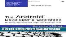 New Book The Android Developer s Cookbook: Building Applications with the Android SDK (2nd