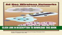 New Book Ad Hoc Wireless Networks (paperback): Architectures and Protocols (Prentice Hall