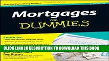 New Book Mortgages For Dummies, 3rd Edition