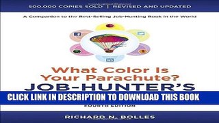 Collection Book What Color Is Your Parachute? Job-Hunter s Workbook, Fourth Edition
