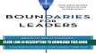 Collection Book Boundaries for Leaders: Results, Relationships, and Being Ridiculously in Charge