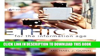 Collection Book Ethics for the Information Age (6th Edition)