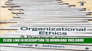 Collection Book Organizational Ethics