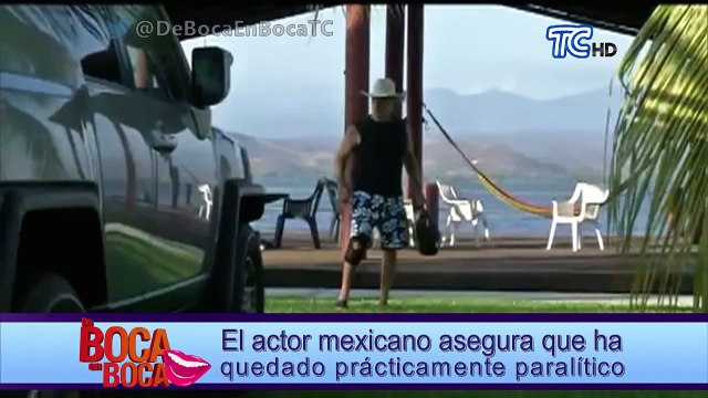 Actor Andres García tiene paralizado el 95% de su cuerpo tras accidente automovilístico