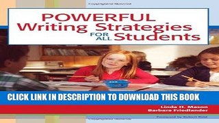 Collection Book Powerful Writing Strategies for All Students