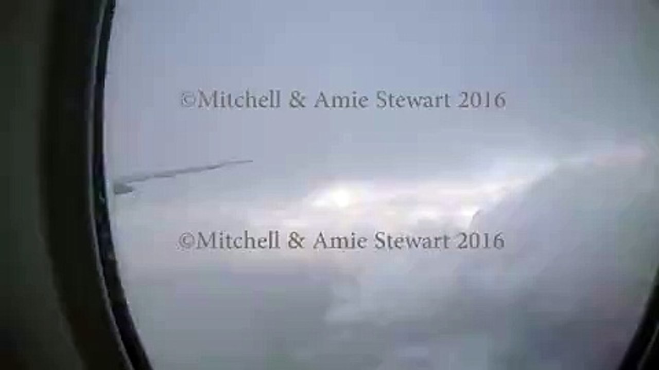 Airplane Struck by Lightning