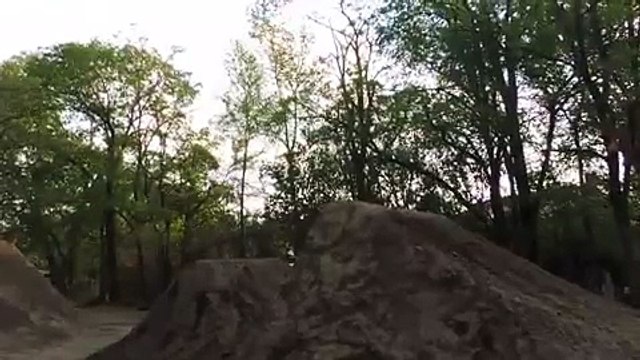 360 Double Tail Whip Dirt Jump Fail