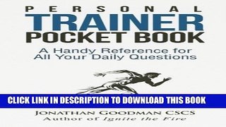 Collection Book Personal Trainer Pocketbook: A Handy Reference for All Your Daily Questions