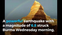 Powerful earthquake in Myanmar kills 3