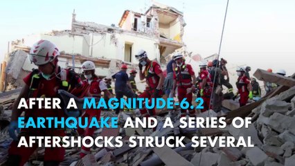 The latest: At least 73 dead as quake rocks central Italy