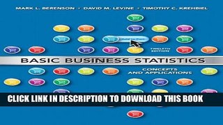 Collection Book Basic Business Statistics: Concepts and Applications,  12th Edition