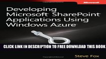 Collection Book Developing Microsoft SharePoint Applications Using Windows Azure (Developer