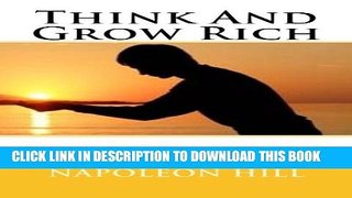 New Book Think And Grow Rich
