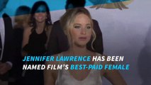 She did it again: Jennifer Lawrence is the highest paid-actress in the world