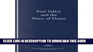 [PDF] Paul Valery and the Voice of Desire (Legenda Main) Popular Online