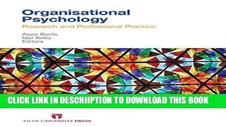 [PDF] Organisational Psychology: Research and Professional Practice Full Online