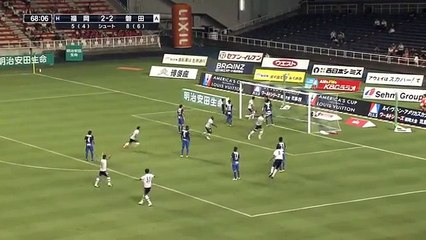 Fukuoka 2:3 Iwata (24 August 2016 J League)