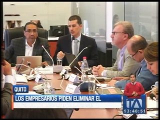 Download Video: Empresarios piden eliminar el anticipo del Impuesto a la Renta