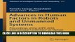[PDF] Advances in Human Factors in Robots and Unmanned Systems: Proceedings of the AHFE 2016