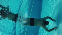 Kamera atma denemeleri Su altı kamerası Havuz ve Şelale çekimleri- Thor Luxury Hotel Bodrum