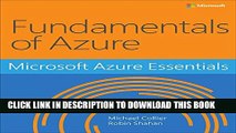New Book Microsoft Azure Essentials - Fundamentals of Azure